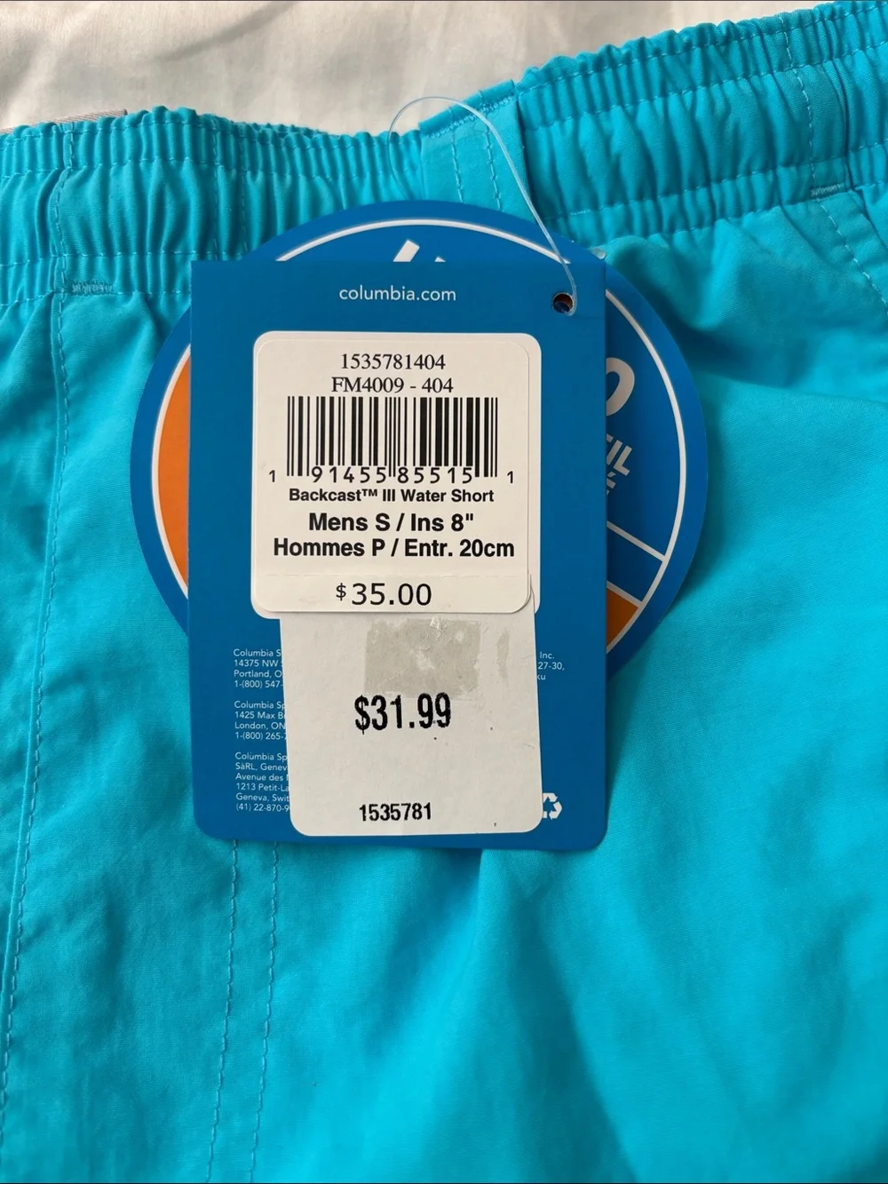 Columbia nwt lightweight